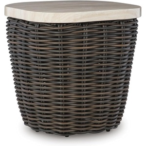 image:imageSignature Design by Ashley Kimora Outdoor Swivel Lounge Chair with CushionKimora Square End Table