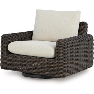 image:imageSignature Design by Ashley Kimora Outdoor Swivel Lounge Chair with CushionKimora Swivel Glider Lounge wCushion