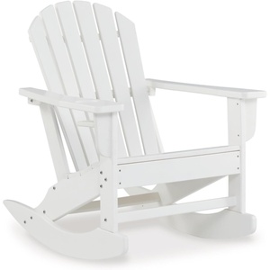 image:imageSignature Design by Ashley Sundown Treasure HDPE Patio Rocking Chair WhiteWhite