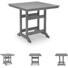 image:imageSignature Design by Ashley 1Piece Outdoor Counter Height Table Gray