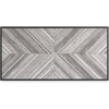 image:imageSignature Design by Ashley Beachcroft Outdoor Dining Table RustResistant Farmhouse Design with Porcelain Tabletop and Umbrella Hole for Patio Entertaining BlackLight Gray 84InchBlack