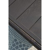 image:imageSignature Design by Ashley Outdoor Easy Isle MultiUse Resin Wicker Patio Table Dark Brown