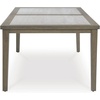 image:imageSignature Design by Ashley Patio Dining Table Sintered Stone 84 inOutdoor Dining Table