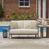 image:imageSignature Design by Ashley Serene Bay 6Person Outdoor Dining TableOutdoor Loveseat with Cushion