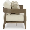 image:imageSignature Design by Ashley Serene Bay 6Person Outdoor Dining TableOutdoor Loveseat with Cushion