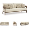 image:imageSignature Design by Ashley Serene Bay 6Person Outdoor Dining TableOutdoor Sofa with Cushion