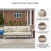 image:imageSignature Design by Ashley Serene Bay 6Person Outdoor Dining TableOutdoor Sofa with Cushion