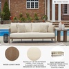 image:imageSignature Design by Ashley Serene Bay 6Person Outdoor Dining TableOutdoor Sofa with Cushion