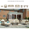 image:imageSignature Design by Ashley Serene Bay 6Person Outdoor Dining TableOutdoor Sofa with Cushion