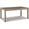 image:imageSignature Design by Ashley Beach Front Contemporary Outdoor Dining Extension Table Light BrownDining Table