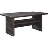 image:imageSignature Design by Ashley Outdoor Easy Isle MultiUse Resin Wicker Patio Table Dark Brown