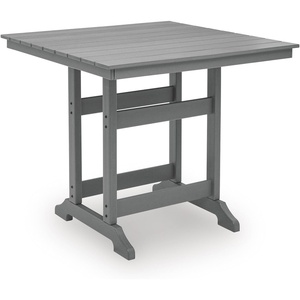 image:imageSignature Design by Ashley 1Piece Outdoor Counter Height Table Gray