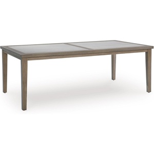image:imageSignature Design by Ashley Patio Dining Table Sintered Stone 84 inOutdoor Dining Table