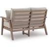 image:imageSignature Design by Ashley 2Seater Outdoor Patio Loveseat Driftwood