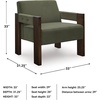 image:imageSignature Design by Ashley Accent Chair Olive Green VelvetOlive