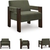 image:imageSignature Design by Ashley Accent Chair Olive Green VelvetOlive