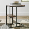 image:imageSignature Design by Ashley C Shaped End Table Natural Wood and Black