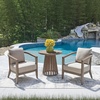 image:imageSignature Design by Ashley Cool Days 3Piece Outdoor Bistro Set Beige