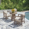 image:imageSignature Design by Ashley Cool Days 3Piece Outdoor Bistro Set Beige