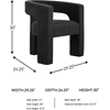 image:imageSignature Design by Ashley Landick Contemporary Accent Chair IvoryBlack