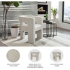 image:imageSignature Design by Ashley Landick Contemporary Accent Chair IvoryIvory