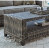 image:imageSignature Design by Ashley Oasis Court 4Piece Patio Furniture Set Gray