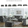 image:imageSignature Design by Ashley Oversized Chair and a Half Gunmetal LonokeGrey