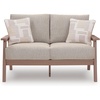 image:imageSignature Design by Ashley 2Seater Outdoor Patio Loveseat Driftwood