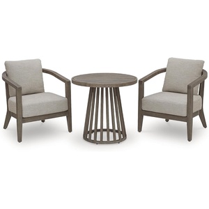 image:imageSignature Design by Ashley Cool Days 3Piece Outdoor Bistro Set Beige