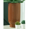 image:imageSignature Design by Ashley 12Inch Tall Ceramic Flower Vase Burnt Umber12