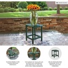 image:imageSignature Design by Ashley 1Piece Outdoor Side Table DriftwoodGreen