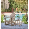 image:imageSignature Design by Ashley 1Piece Outdoor Side Table DriftwoodGrey