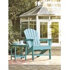 image:imageSignature Design by Ashley 1Piece Outdoor Side Table DriftwoodTurquoise