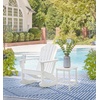 image:imageSignature Design by Ashley 1Piece Outdoor Side Table DriftwoodWhite
