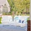 image:imageSignature Design by Ashley 1Piece Outdoor Side Table DriftwoodWhite