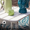 image:imageSignature Design by Ashley 1Piece Outdoor Side Table DriftwoodWhite
