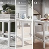 image:imageSignature Design by Ashley 1Piece Outdoor Side Table DriftwoodWhite