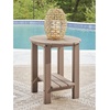 image:imageSignature Design by Ashley 2Tier HDPE Outdoor End Table Driftwood