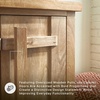 image:imageSignature Design by Ashley 4Door Wood Accent Cabinet Sideboard Credenza