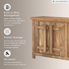 image:imageSignature Design by Ashley 4Door Wood Accent Cabinet Sideboard Credenza