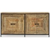 image:imageSignature Design by Ashley 64 Casual Wood Accent Cabinet with Doors