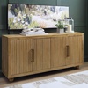 image:imageSignature Design by Ashley 68 Mango Wood Accent Console Cabinet Beige