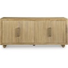 image:imageSignature Design by Ashley 68 Mango Wood Accent Console Cabinet Beige