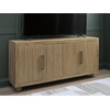 image:imageSignature Design by Ashley 68 Mango Wood Accent Console Cabinet Beige