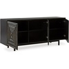 image:imageSignature Design by Ashley 72 Black Accent Cabinet Sideboard Buffet