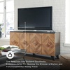 image:imageSignature Design by Ashley 72 Sideboard Accent Cabinet with DoorsBrown  Black