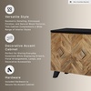 image:imageSignature Design by Ashley 72 Sideboard Accent Cabinet with DoorsBrown  Black
