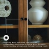 image:imageSignature Design by Ashley 74 Wood Glass Display Cabinet DagandaleBrown