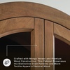 image:imageSignature Design by Ashley 74 Wood Glass Display Cabinet DagandaleBrown