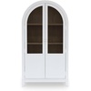 image:imageSignature Design by Ashley 74 Wood Glass Display Cabinet DagandaleWhite